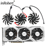 78MM PLD08010S12HH RTX 2060 2070 Gaming for Gigabyte RTX 2060 2070 2080 RTX 2080 Ti WINDFORCE Graphics Video Card Cooling