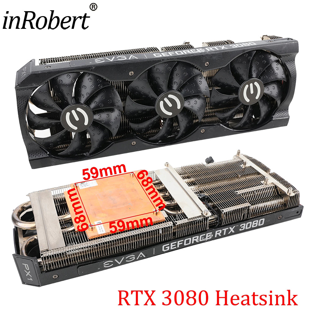 RTX3080 Video Card Heatsink Replacement For EVGA GeForce RTX 3080 XC3 BLACK GAMING Replacement Graphics Card GPU
