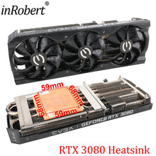 Load image into Gallery viewer, RTX3080 Video Card Heatsink Replacement For EVGA GeForce RTX 3080 XC3 BLACK GAMING Replacement Graphics Card GPU