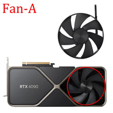 Load image into Gallery viewer, For NVIDIA GeForce RTX 4090 Founders Edition Graphics Card Replacement Fan