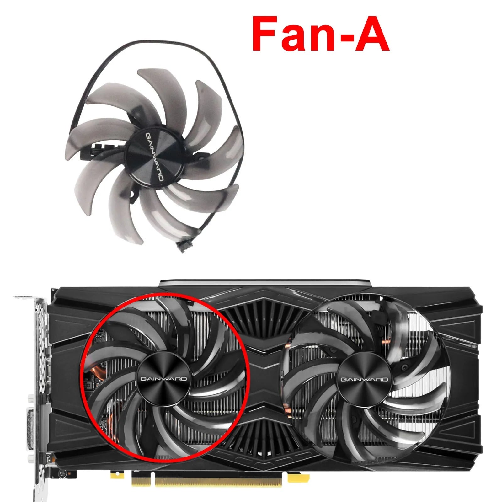 85mm FDC10H12S9-C 0.35AMP RTX2060 RTX2070 GPU Cooling Fan
