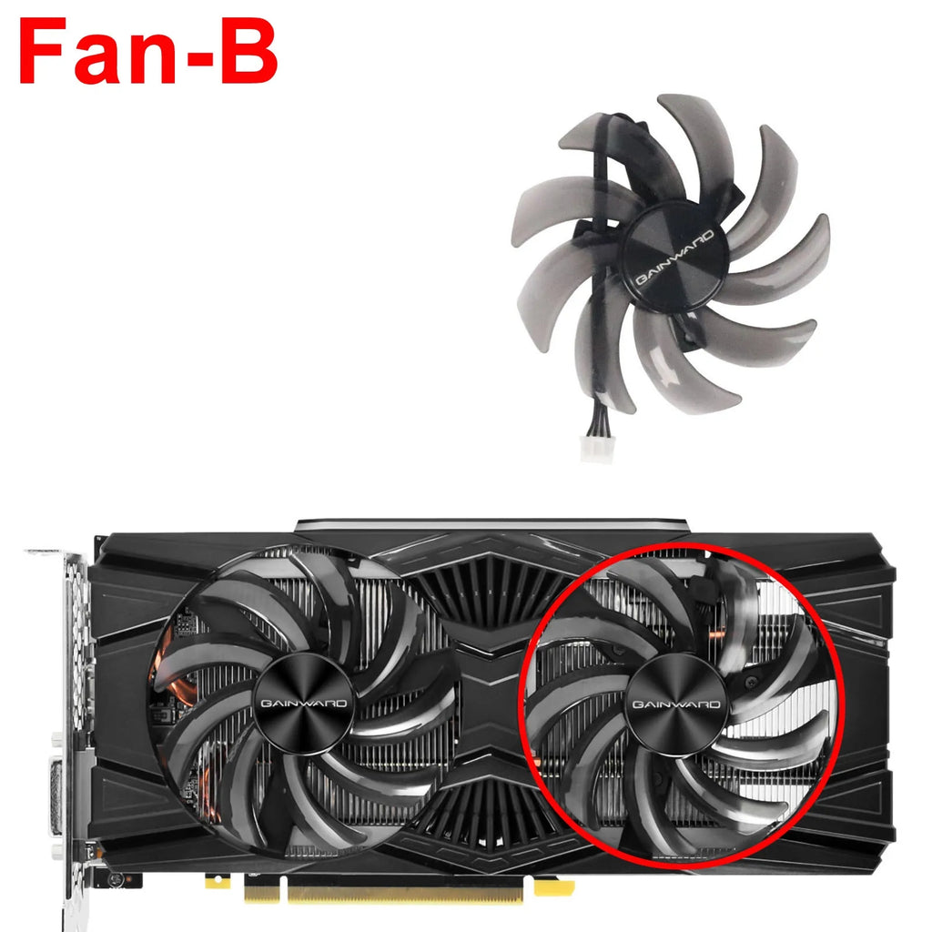 85mm FDC10H12S9-C 0.35AMP RTX2060 RTX2070 GPU Cooling Fan For Gainward Geforce RTX 2060 2070 SUPER Ghost Graphics Card Cooler