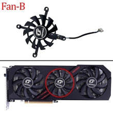 Load image into Gallery viewer, For Colorful GTX 1650 1660 RTX 2060 Ultra OC 85MM+75MM+85MM Video Card Fan