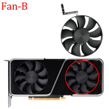 Load image into Gallery viewer, For NVIDIA GeForce RTX 3060 3060Ti Replacement Graphics Card GPU Fan Original RTX3060 RTX3060Ti Video Card Fan