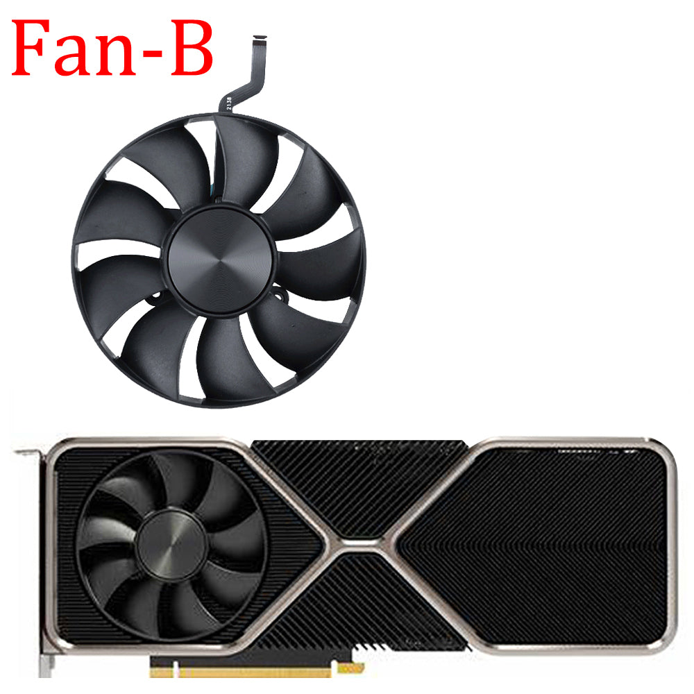 Original New GPU Fan Replacement For NVIDIA RTX 3080 FE 3080Ti FE Founders Edition Graphics Card Fan