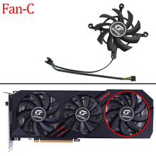 Load image into Gallery viewer, For Colorful GTX 1650 1660 RTX 2060 Ultra OC 85MM+75MM+85MM Video Card Fan