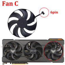 Load image into Gallery viewer, 105MM T129215SU RTX4080 RTX4090 Video Card Fan For ASUS TUF Gaming RTX 4080 4090 OC Edition Graphics Card Replacement Fan