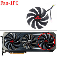 Load image into Gallery viewer, RX6800 RX6800XT RX6700XT RX6900XT Video Card Fan For PowerColor RX 6800 6800XT Red Dragon 6700XT 6900XT Red Devil Cooling Fan