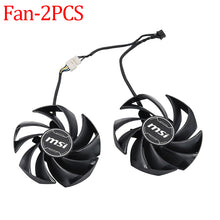 Load image into Gallery viewer, New Original 95MM PLD10010S12HH For MSI RTX 4060 Ti VENTUS 2X Balck Video Card Fan