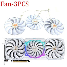 Load image into Gallery viewer, Asrock AMD Radeon RX 7900 XTX Taichi White 107MM 97MM CF1010H12S Graphics Card Replacement Fan