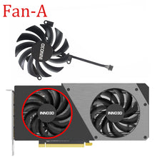 Load image into Gallery viewer, INNO3D GeForce RTX 4060 Ti Twin X2 OC GPU Fan Replacement