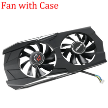 Load image into Gallery viewer, 75mm FD8015U12D PG D RX580 RX570 Video Card Fan Replacement For ASrock RX 570 580 Phantom Gaming Graphics Card Cooler