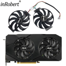 Load image into Gallery viewer, FDC10H12S9-C RTX 2060 SUPER 2070 GTX1660 Ti Cooling Fan For ASUS GTX 1660 1660Ti DUAL EVO OC RTX2060 Graphics Card Cooler Fan