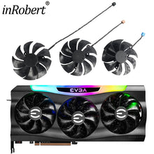 Load image into Gallery viewer, 87mm PLD09220S12H Graphics Card Fan For EVGA RTX 3070 3080 Ti 3090 FTW3 ULTRA GAMING GPU Cooler