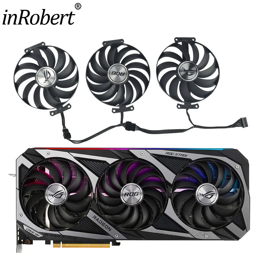 95mm CF1010U12S Graphics Card Fan Replacement For ASUS ROG STRIX RTX 3070 3080 Ti 3090 GAMING GPU Cooler RX 6700 XT/6800