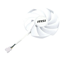 Cargar imagen en el visor de la galería, For MSI RTX 4060 Ti VENTUS 2X Balck / White 95MM PLD09210S12HH 4Pin Video Card Replacement Fan