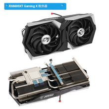 Load image into Gallery viewer, New Original GPU Heatsink For MSI RX 6600 XT 6700 XT GAMING X TRIO Graphics Card Heat Sink Cooling Fan