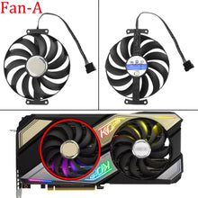 Load image into Gallery viewer, Original 95MM CF1010U12S 7Pin RTX3060Ti RTX3070 Cooling Fan For ASUS KO GeForce RTX 3060 Ti 3070 OC Edition 8GB GDDR6 GUP Fan