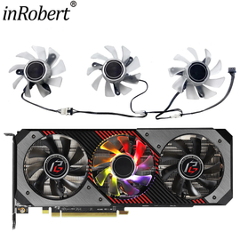 For Asrock AMD Radeon RX 5700 XT Phantom Gaming D 8GB OC PVA080E12R 4Pin Graphics Card Cooling Fan