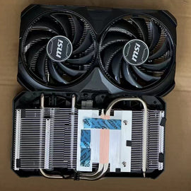 New GPU Heatsink For MSI RTX 4060 VENTUS 2X Black Graphics Card