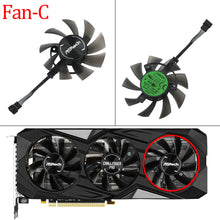 Load image into Gallery viewer, T128015SH RX5600XT Video Card Fan For Asrock AMD Radeon RX 5600 XT Challenger PRO Graphics Card Replacement Fan