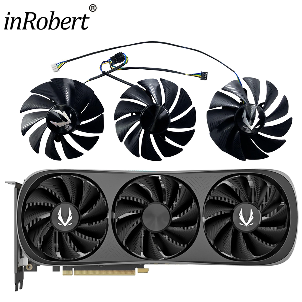 For ZOTAC Gaming GeForce RTX 4070 4070S 4070Ti 4070TiS 4080 GA92S2U 88mm Trinity Video Card Fan