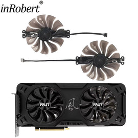 For Palit RTX 3070 JetStream 95MM TH1015B2H-PAA01 4Pin Graphics Card Replacement Fan
