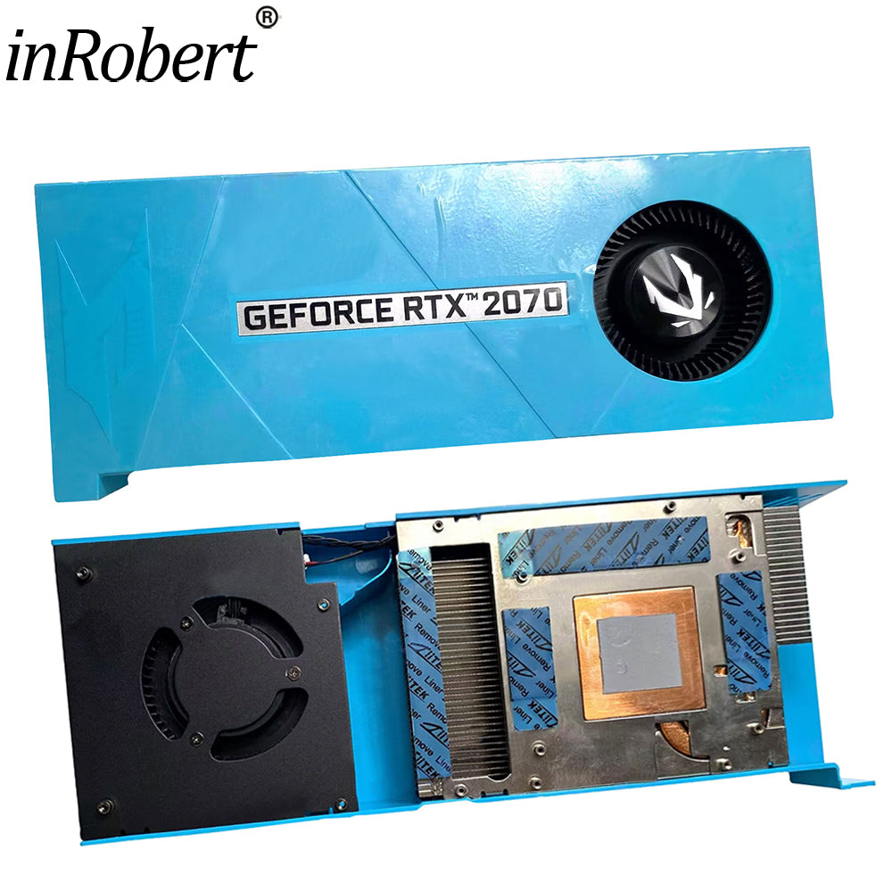 New Original RTX2070 Video Card Heatsink For ZOTAC Acer RTX 2070 8GB Blower Replacement Graphics Card GPU Heat Sink