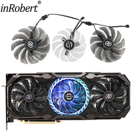 95mm FDC10U12S9-C 85mm FDC10H12S9-C RX6800 GPU Fan for ASRock AMD Radeon RX 6800 XT Taichi X Graphics Card Replacement Fan