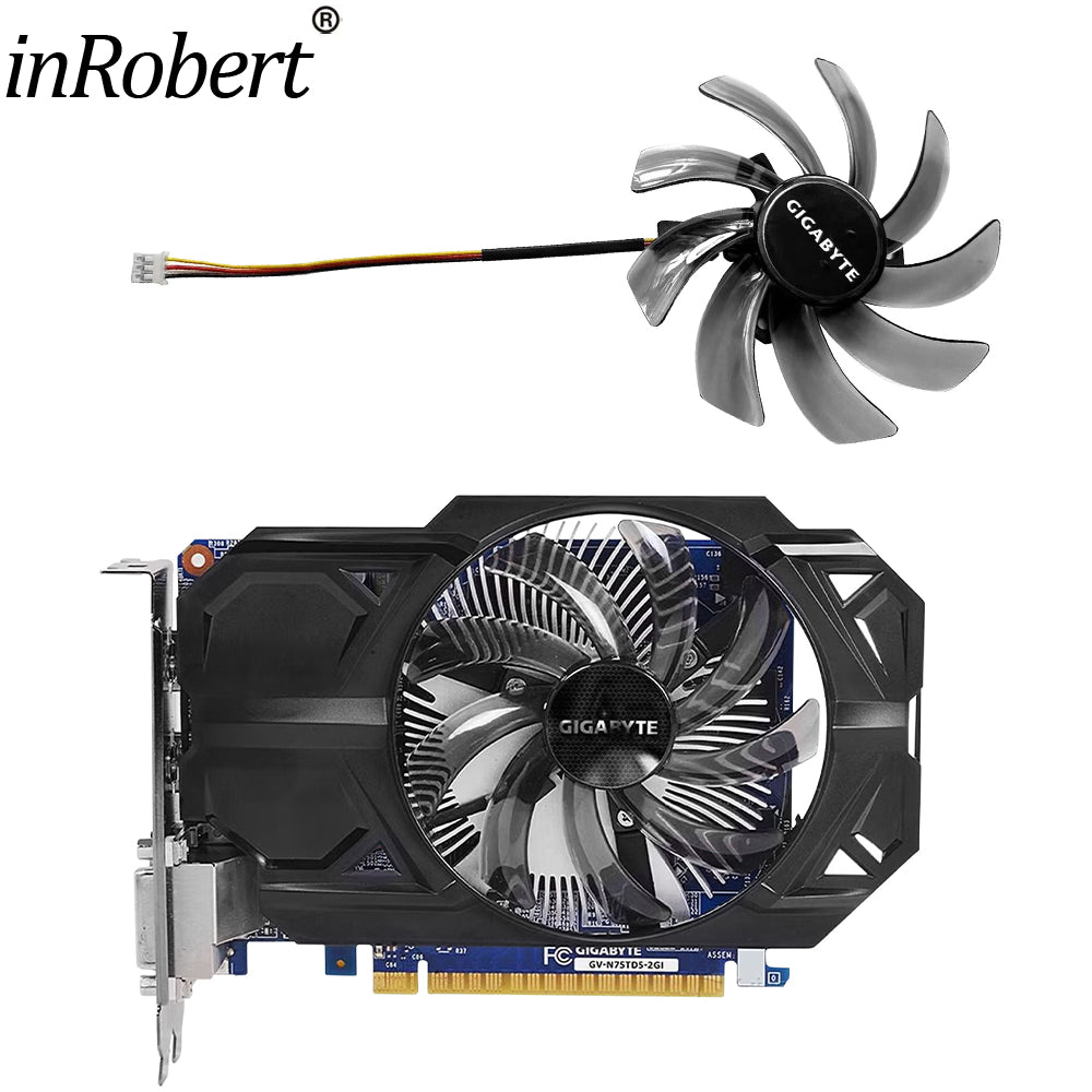 95MM T129215SM GTX750 GTX750Ti Video Card Fan For Gigabyte GTX 750 750Ti Graphics Card Replacement Fan