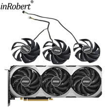 Load image into Gallery viewer, For MSI GeForce RTX 4060 Ti 4060 VENTUS 3X Video Card Fan New 87MM PLD09210S12HH RTX4060 RTX4060Ti Graphics Card Cooling Fan