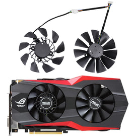 95mm FD9015U12S Graphics Card Fan For ASUS R9 390 390X, R9 280 280X 290 290X,GTX 980 MATRIX
