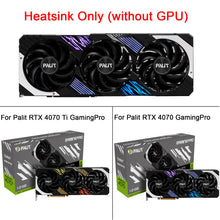 Cargar imagen en el visor de la galería, Brand New GPU Heatsink Replacement For Palit RTX 4070 /4070Ti GamingPro Graphics Card