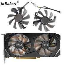 Load image into Gallery viewer, DIY 85MM RTX2060 GTX1660 GPU Cooling Fan For KFA2 RTX 2060 GTX 1660 Ti 1-Click OC Graphics Card Fan