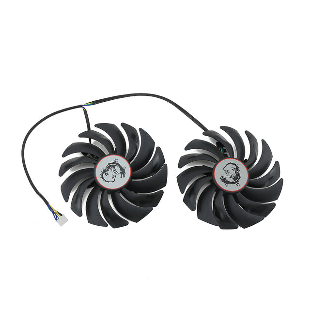 Ventola Per Scheda Grafica 4 Pin - 12V 0.35A, Compatibile Con R6790, 570GTX, MSI R6850 - Foto 8