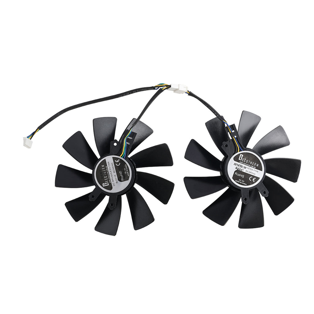 inRobert Graphics Card Fan For Manli RTX 3070, 51RISC RTX 3070, PNY RTX3070 UPRISING Dual Fan