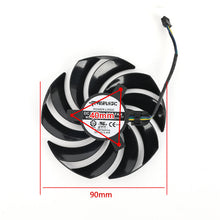 Cargar imagen en el visor de la galería, 90mm PLD09210B12HH Cooler Fan Replacement For MSI RTX 3070 3070Ti 3080 3080Ti 3090 Gaming X TRIO 12G RX 6800 GPU