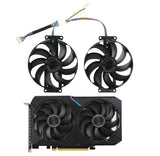 Video Card Fan Replacement For ASUS Dual GTX 1650 1660s RTX 2060 2070 3060 Ti Graphics Card Cooling Fan