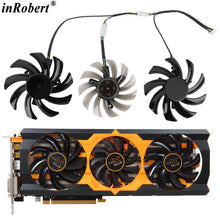 Load image into Gallery viewer, 75MM FD7010H12S Graphics Card Cooling Fan For Sapphire Radeon Toxic R9 270X 280X Graphics Card Replacement Fan
