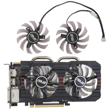 Load image into Gallery viewer, 75MM PLD08010S12H GTX1050Ti Video Card Fan For ASUS GTX 1050 Ti 760 660 750 Ti R7 260X Graphics Card Cooling Fan