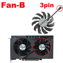 Load image into Gallery viewer, 75MM PLD08010S12HH Video Card Fan For Gigabyte RX 6400 6500 EAGLE Graphics Card Cooling Fan