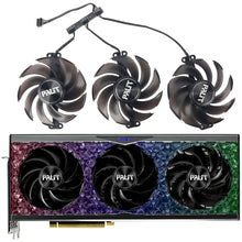 Load image into Gallery viewer, Cooling Fan Replacment For Palit RTX 3080 3090 GameRock Graphics Card Fan TH9520B2H-PCB01