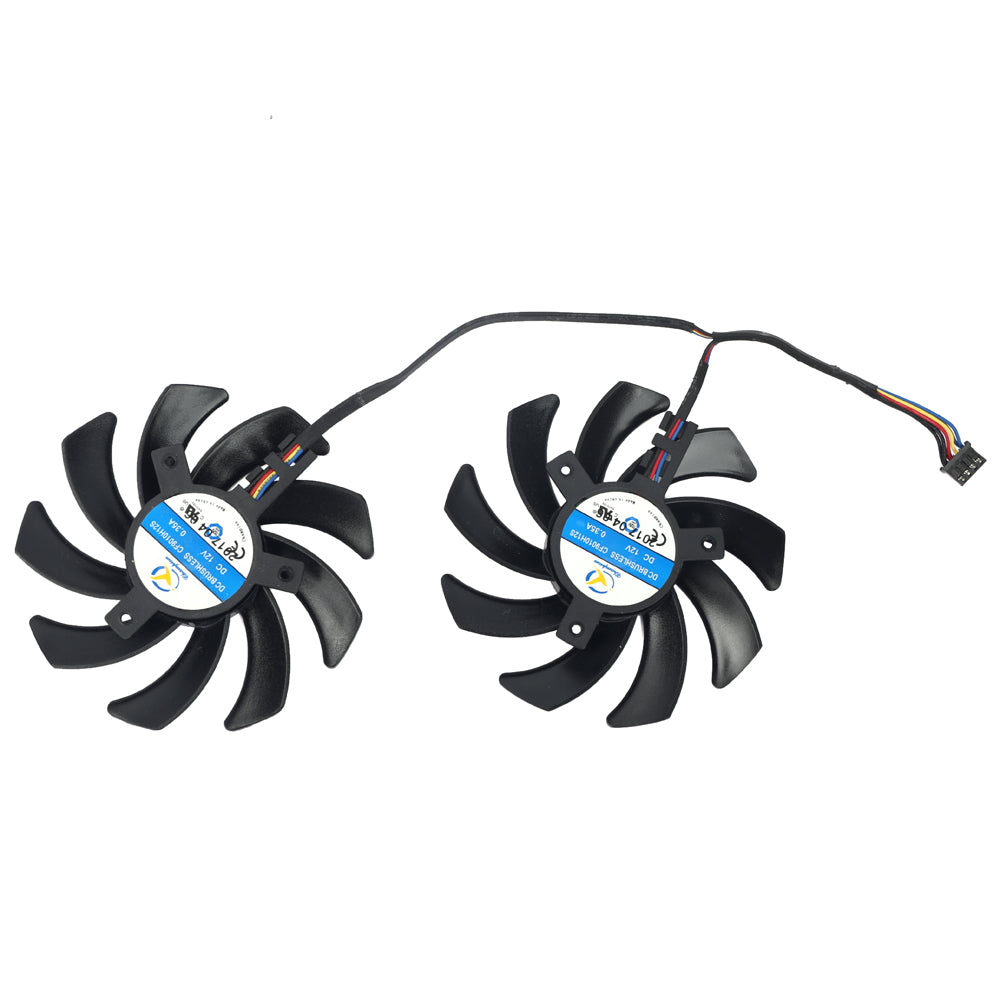85MM CF9010H12S  RX570 RX470D Graphics Card Cooling Fan For XFX RX 470D  570 Replacement Graphics Card GPU Fan