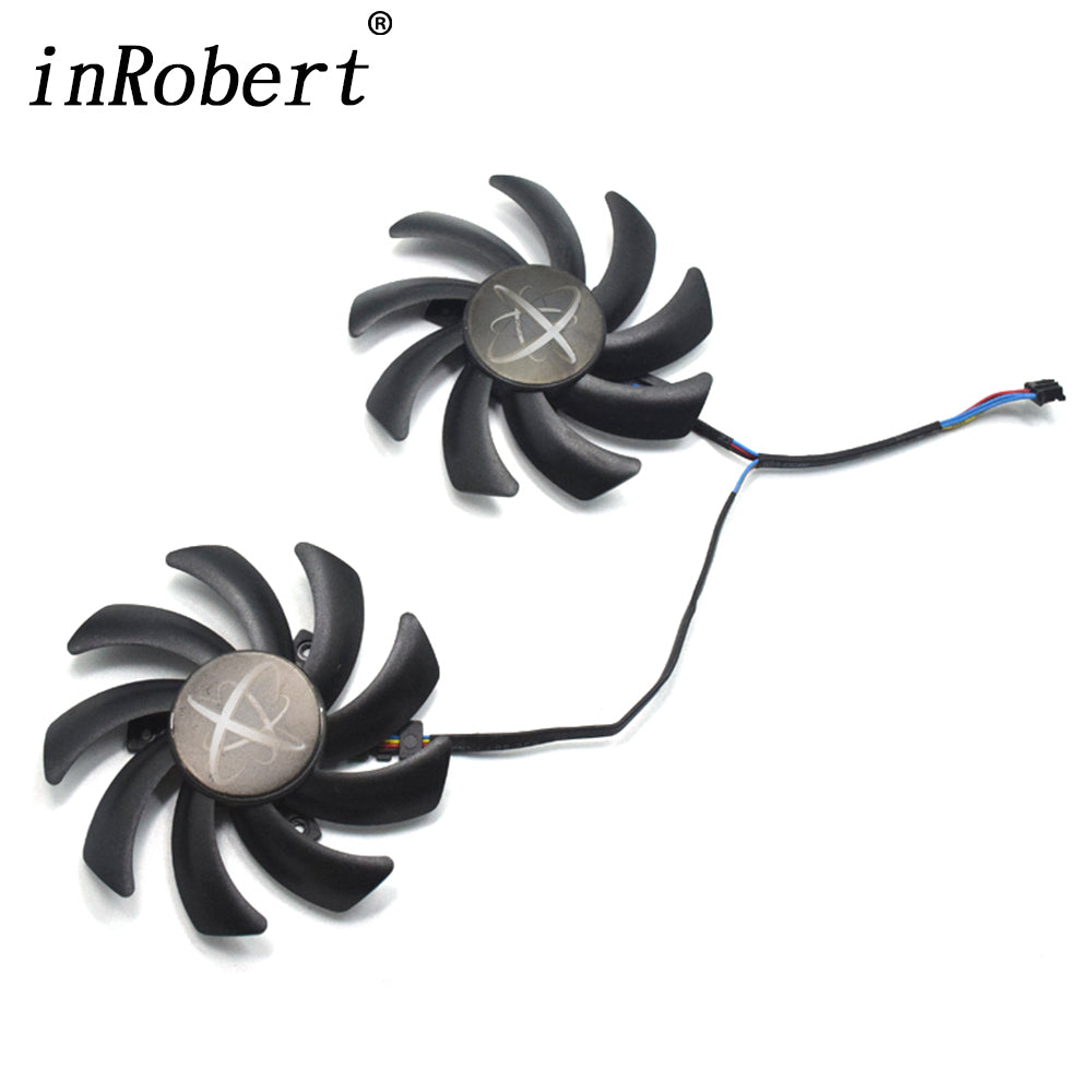 85MM FDC10H12S9-C 0.35AMP 4Pin Cooling Fan Replacement For XFX RX