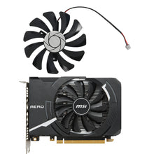 Load image into Gallery viewer, 85MM HA9010H12F-Z GTX1650 2Pin Video Card Fan For MSI GeForce GTX 1650 AERO ITX 4G OC Graphics Card Replacement Cooling Fan