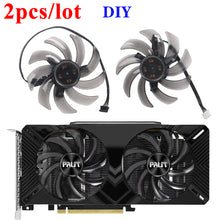 Load image into Gallery viewer, 85mm FDC10H12S9-C 12V Graphics Card Cooler Fan For Palit GTX 1660 Ti Super RTX 2060 2070 RTX2060 Dual OC Video Card Cooling