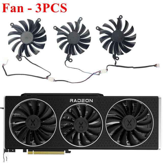 PowerColor AXRX 6900 XT 6800 XT RX 6800 Fan Replacement