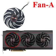 Cargar imagen en el visor de la galería, 87MM FDC10H12D9-C RX6800 Replacement Graphics Card GPU Fan For Sapphire PULSE AMD Radeon RX 6800 XT Graphics Card Cooling Fan