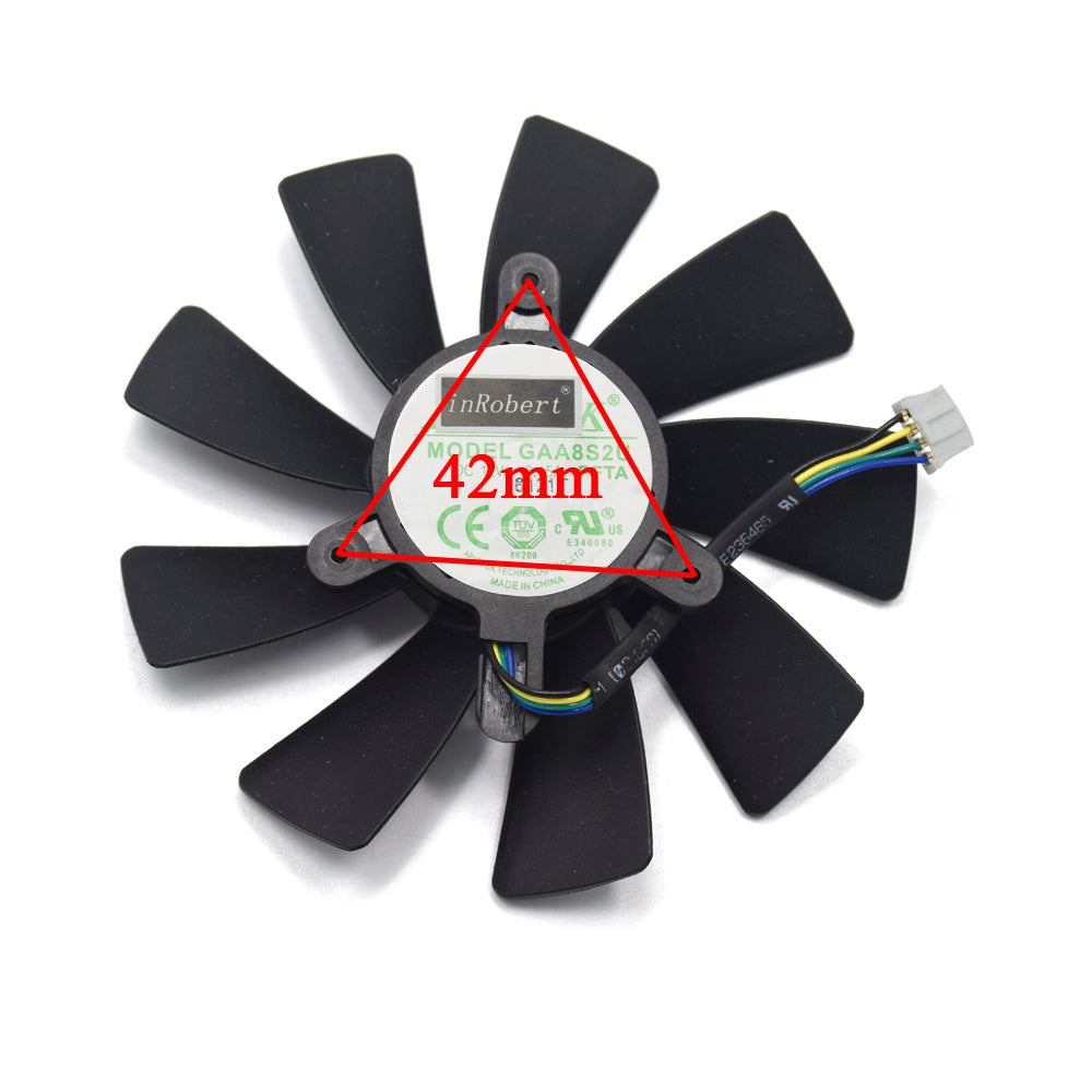 87MM GA92S2H 100MM GAA8S2H GAA8S2U 4Pin Cooler Fan For ZOTAC GTX 1060 1070 Ti MINI HA 1080 Ti MINI Dual Graphic Card Cooling Fan