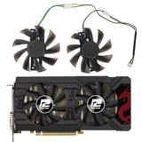 87MM GA92S2U  RX570 4GB Dual Cool Graphics Card Cooling Fan For POWERCOLOR Radeon RX 570 4GB Red Dragon Cooling Graphics Fan